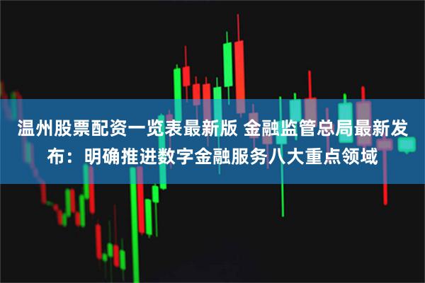 温州股票配资一览表最新版 金融监管总局最新发布:明确推进数字金融服务八大重点领域