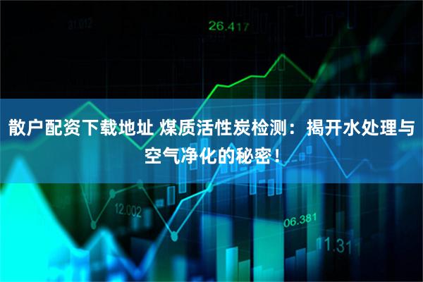 散户配资下载地址 煤质活性炭检测：揭开水处理与空气净化的秘密！